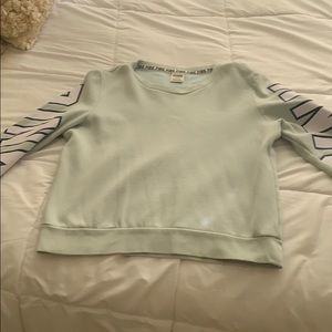Pink turquoise sweater